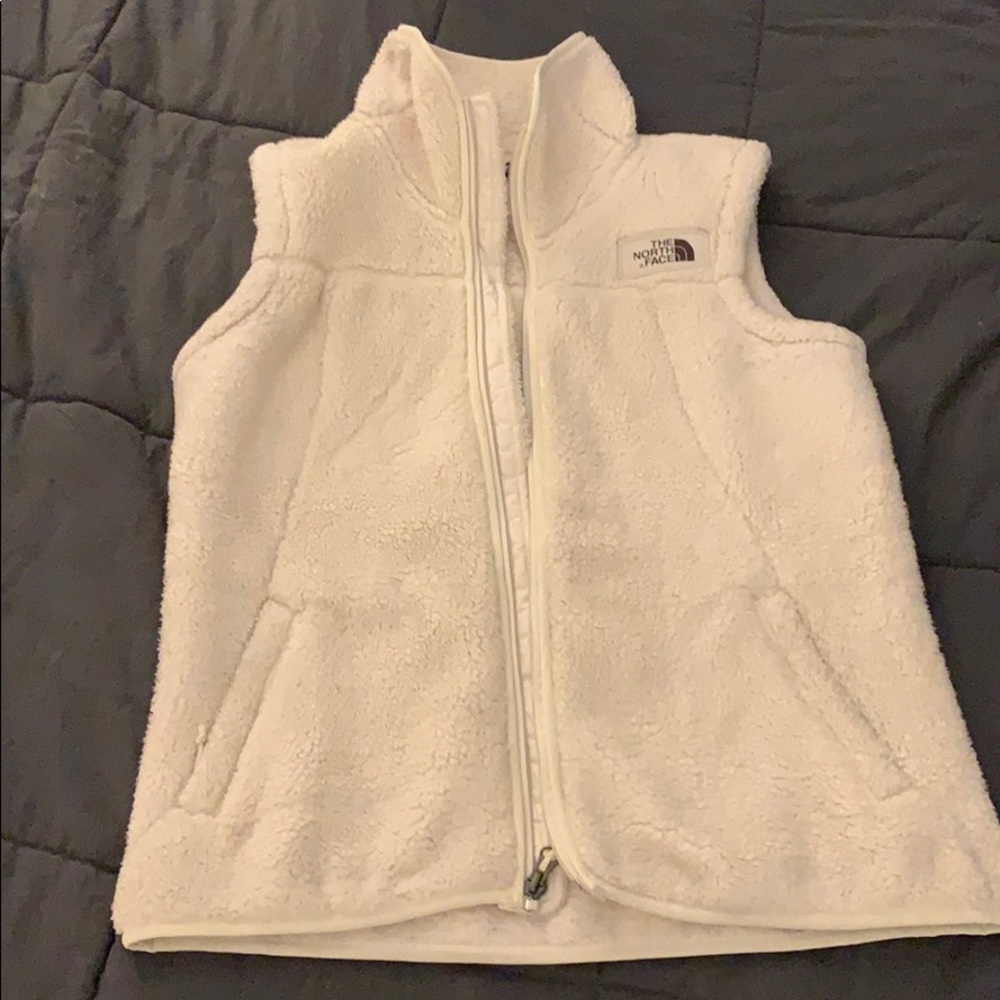 Sherpa Fleece North Face Vest